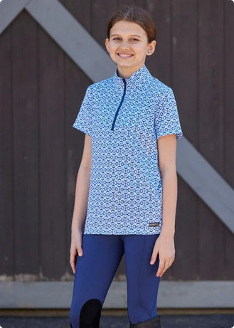 Kerrits Kerrits kids Breezr Ice Fil Short Sleeve Shirt