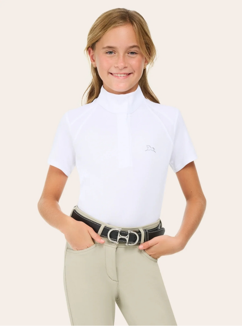 RJ Classics RJ Classics Ava Jr. Short Sleeve Show Shirt Show Shirt, White