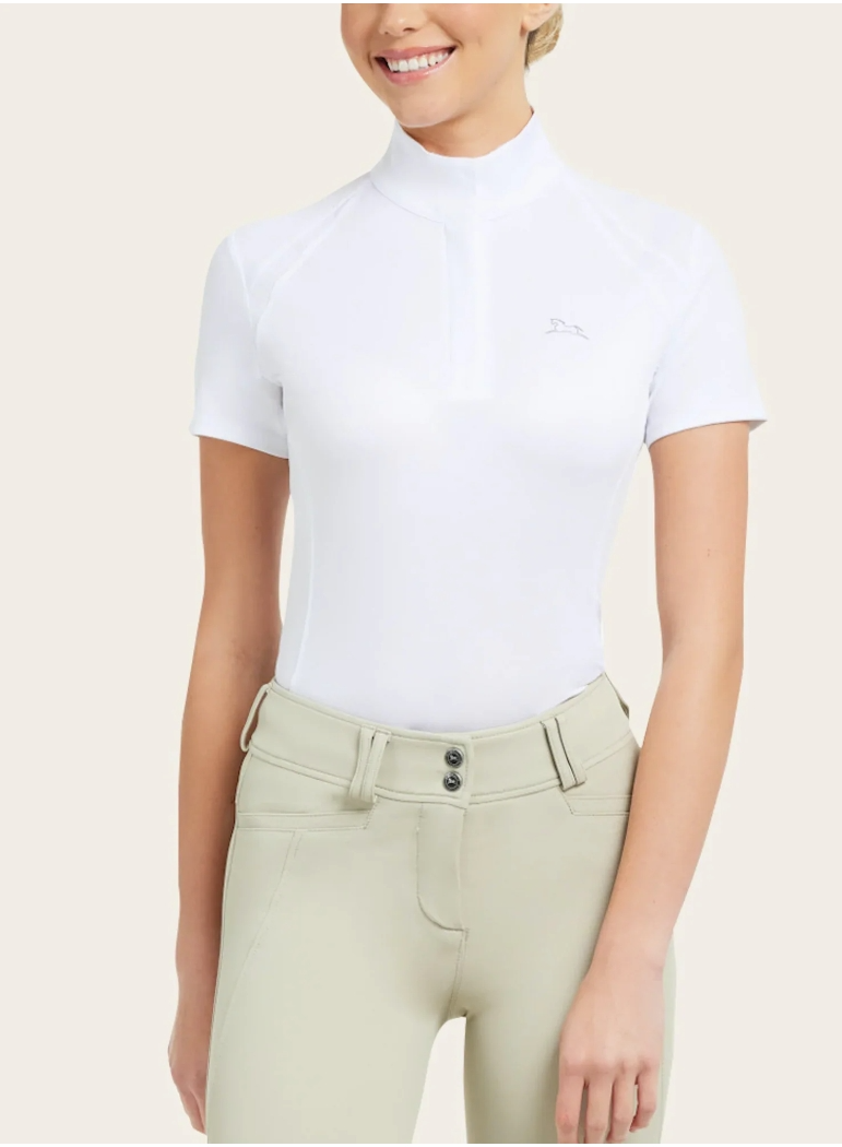 RJ Classics RJ Classics Ava Short Sleeve Show Shirt, White
