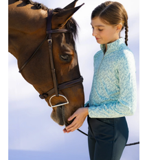 RJ Classics RJ Classics Libby Jr. 1/4 zip, Green Paddock Play