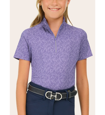 RJ Classics RJ Classics Lucy Jr. 1/4 Zip Shirt, Purple Paddock Play