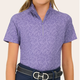 RJ Classics RJ Classics Lucy Jr. 1/4 Zip Shirt, Purple Paddock Play