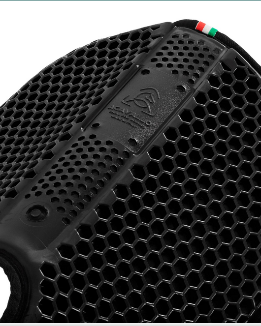 Acavallo WITHERS FREE HEXAGONAL GEL PAD W/MEMORY ONE SIZE AC215