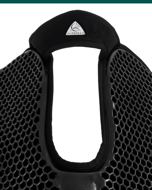 Acavallo WITHERS FREE HEXAGONAL GEL PAD W/MEMORY ONE SIZE AC215