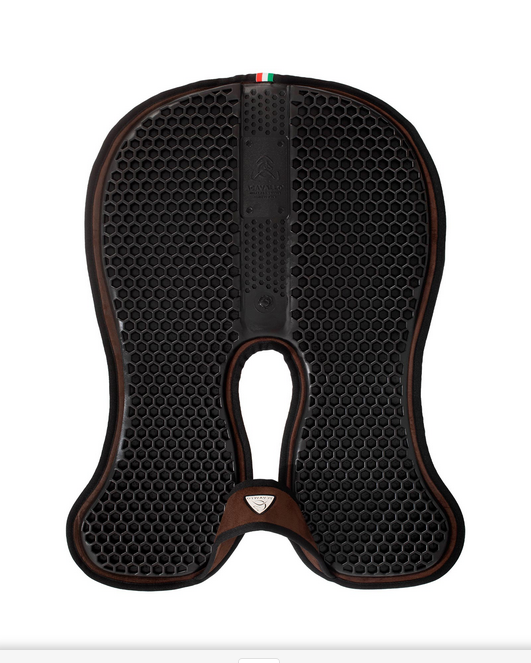 Acavallo WITHERS FREE HEXAGONAL GEL PAD W/MEMORY ONE SIZE AC215