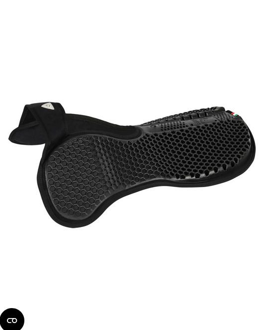 Acavallo WITHERS FREE HEXA GEL HALF PAD & BACK RISER W/MEMORY ONE SIZE