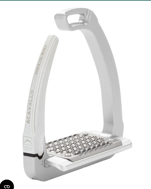 Acavallo REL-X 180 STIRRUP W/ALU 180° ARM ONE SIZE COLOR ALUMINIUM
