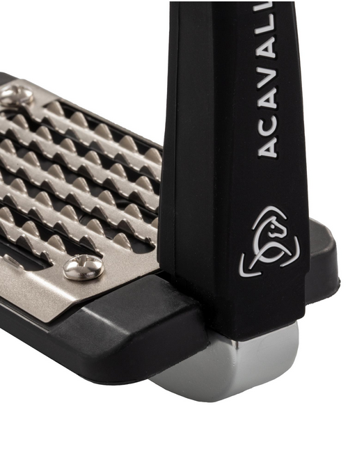 Acavallo REL-X EASY STIRRUP W/SILICON ARM ONE SIZE COLOR ALUMINIUM