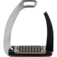 Acavallo REL-X EASY STIRRUP W/SILICON ARM ONE SIZE COLOR ALUMINIUM