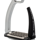 Acavallo REL-X EASY STIRRUP W/SILICON ARM ONE SIZE COLOR ALUMINIUM