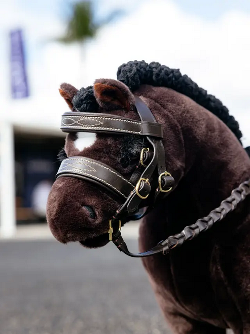 LeMieux LeMieux Toy Pony Hunter Bridle, Brown