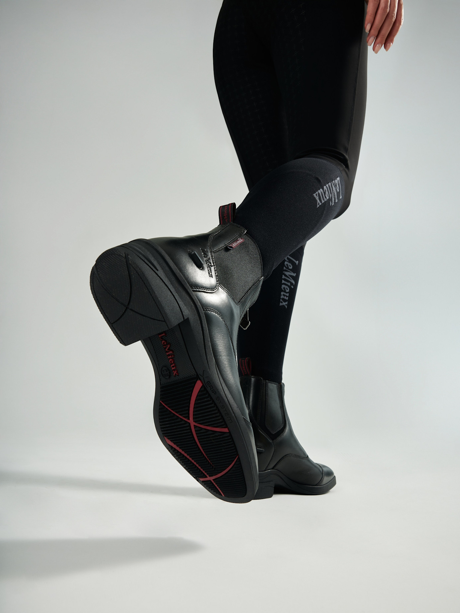 LeMieux LeMieux Zip Paddock Boot Black