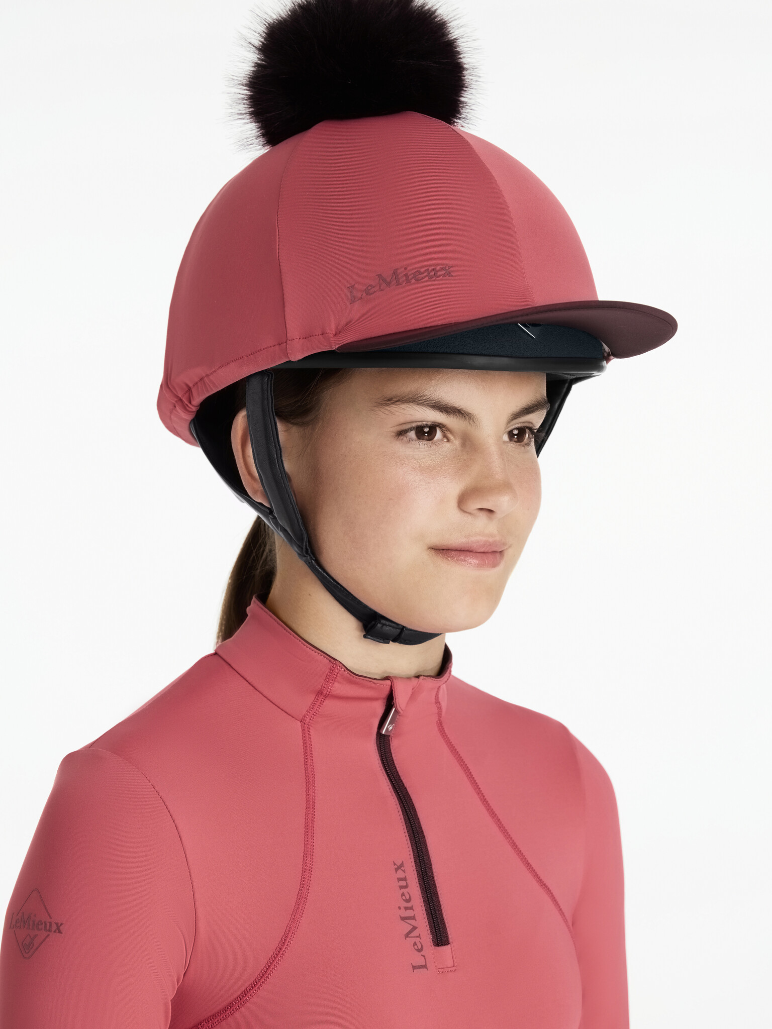 LeMieux LeMieux Classique Pom Hat Silk