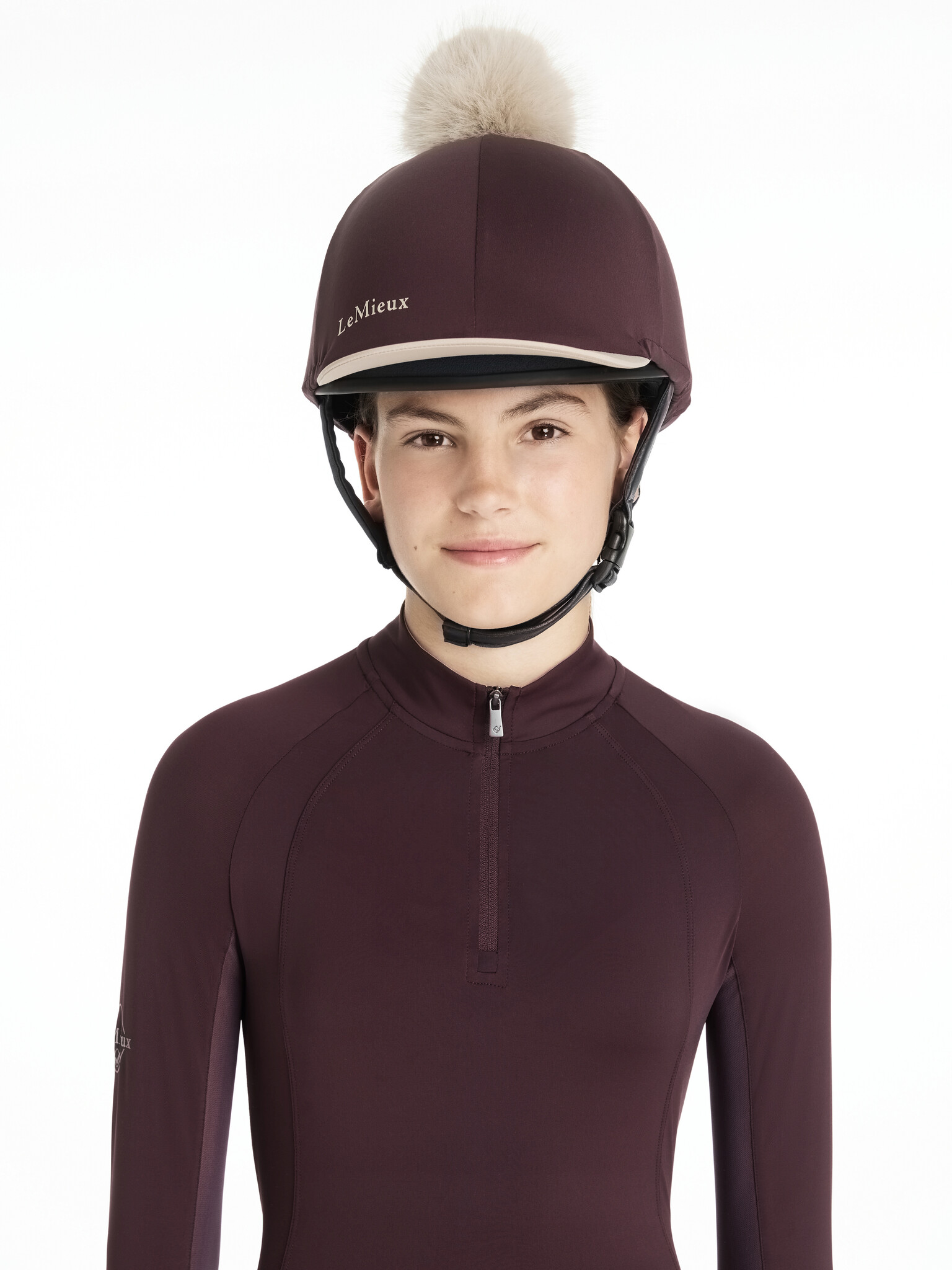 LeMieux LeMieux Classique Pom Hat Silk