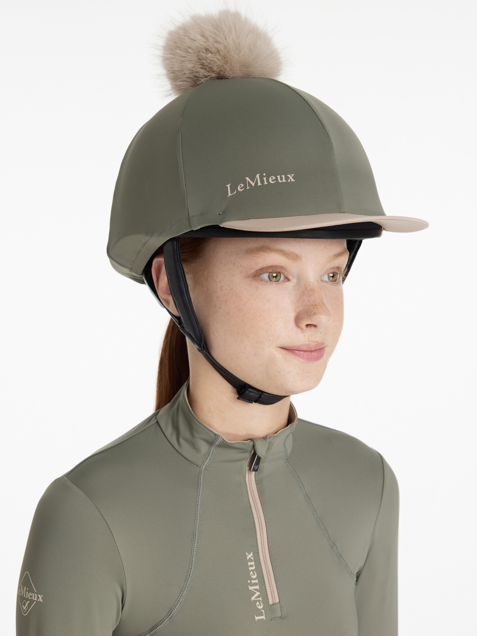 LeMieux LeMieux Classique Pom Hat Silk