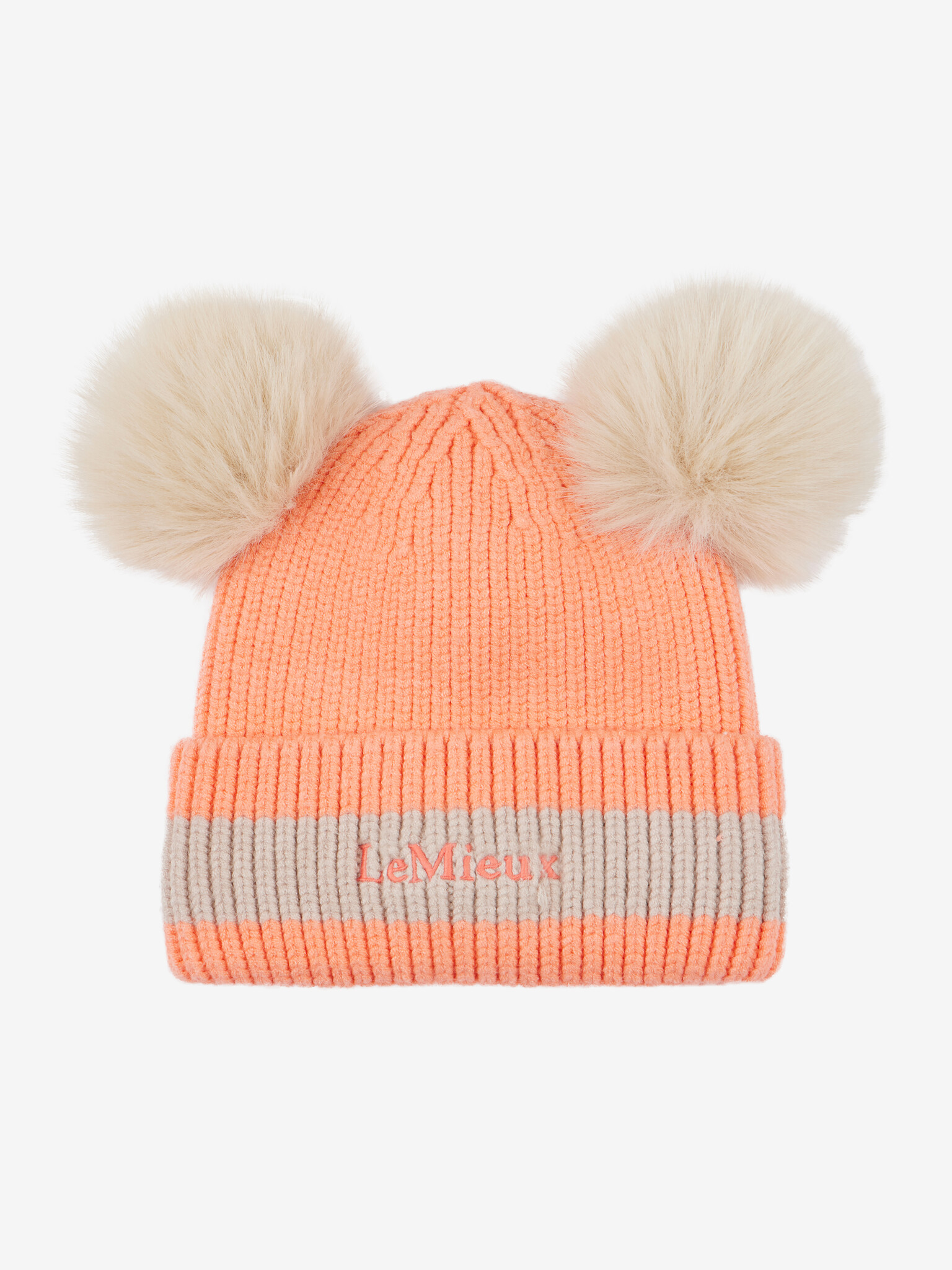 LeMieux LeMieux Mini Double Pom Beanie