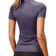 Equestrian Stockholm Equestrian Stockholm Dynamic Base Layer, Short Sleeve, Dark Violet