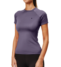 Equestrian Stockholm Equestrian Stockholm Dynamic Base Layer, Short Sleeve, Dark Violet