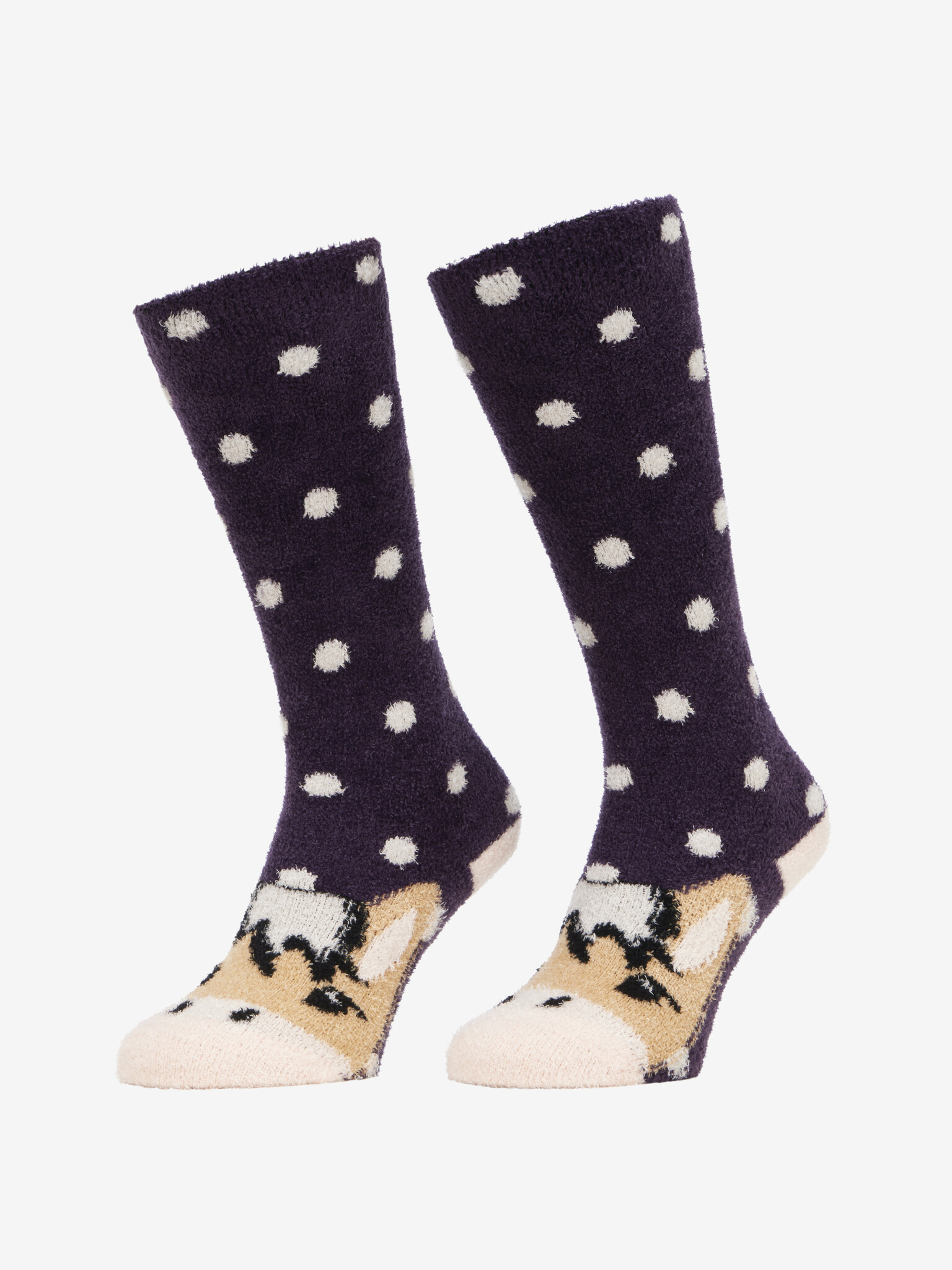 LeMieux Fluffy Character Socks, Adult
