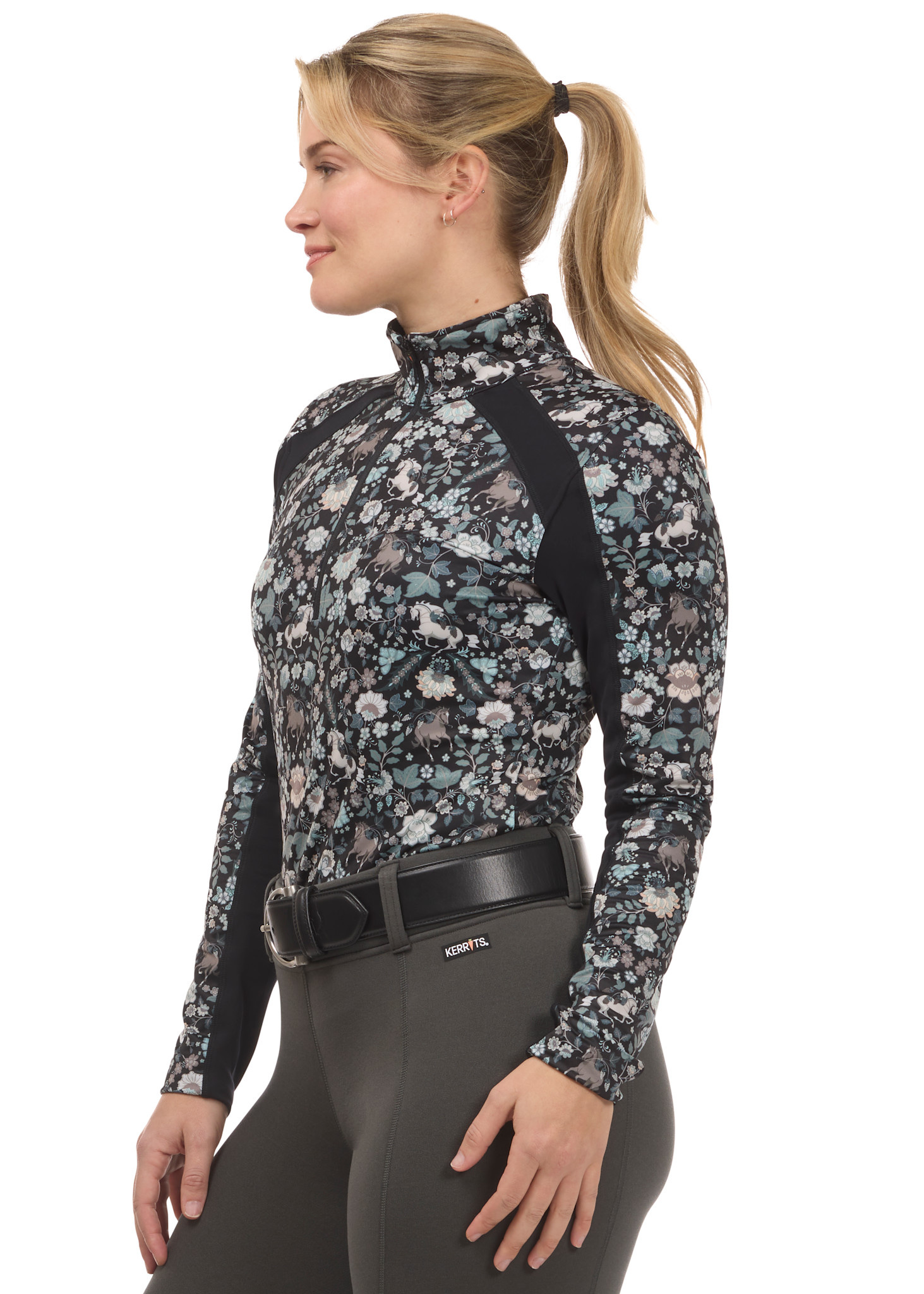 Kerrits Kerrits First Level Quarter Zip Fleece Tech Top