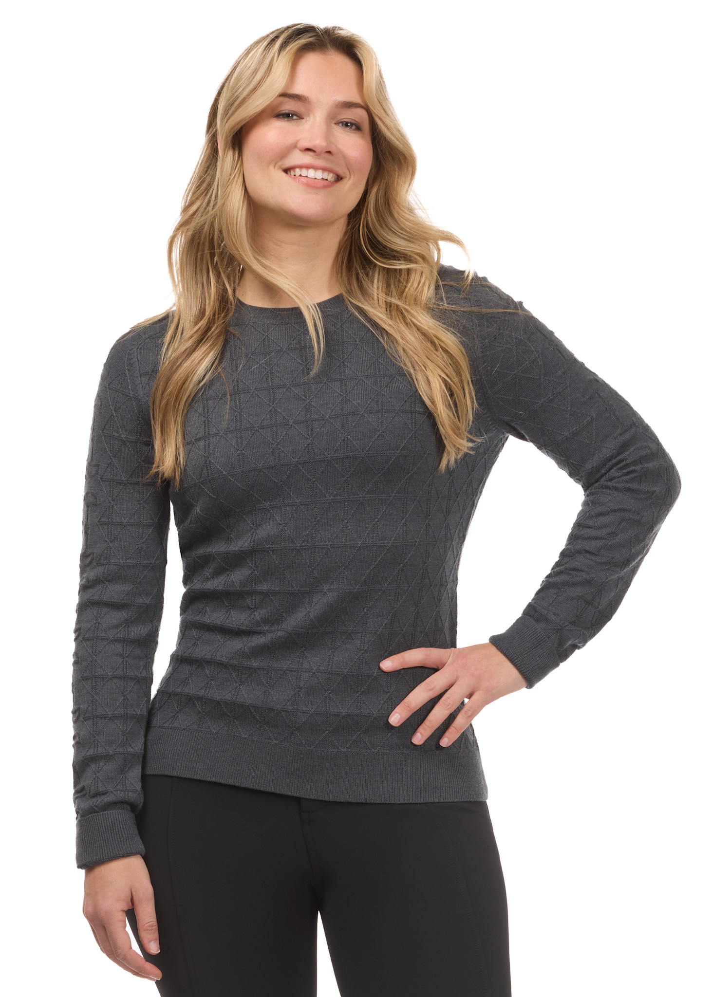 Kerrits Bit of Diamond Crew Neck Sweater