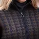 Kerrits Kerrits Eq Houndstooth Full Zip Sweater