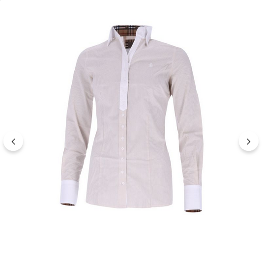 Schockemohle Schockemohle Blouse, Carina, Beige/ White