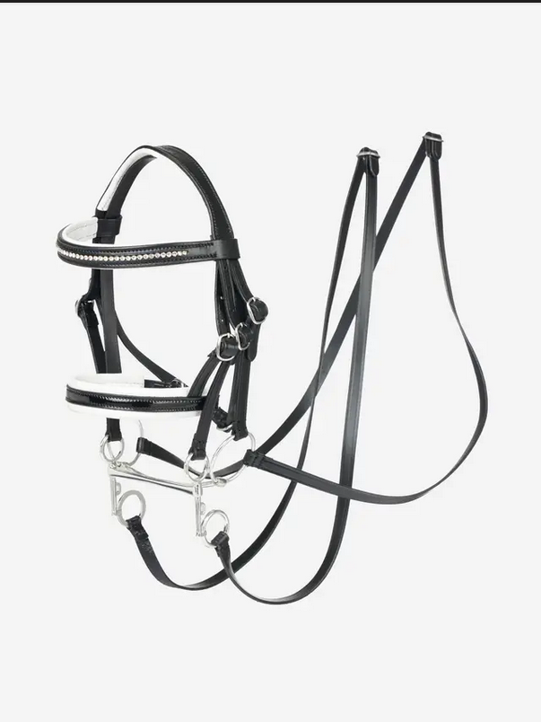 LeMieux LeMieux Hobby Horse Double Bridle Black