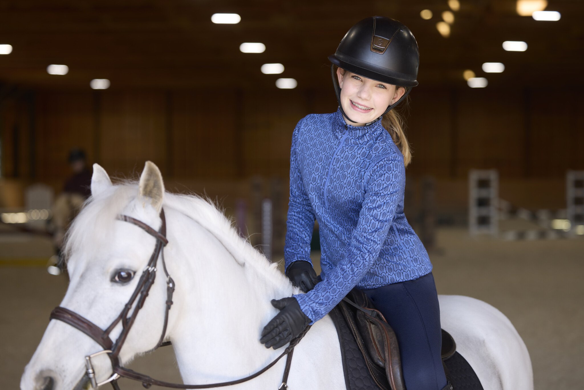 Kerrits Kerrits Kids Snaffle Links Fleece Half Zip Top