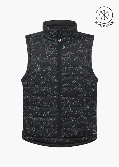 Kerrits Kerrits Kids Ride The Wind Reversible Quilted Vest