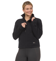 Kerrits Kerrits Etched Equine Half Zip Sweatshirt, Black