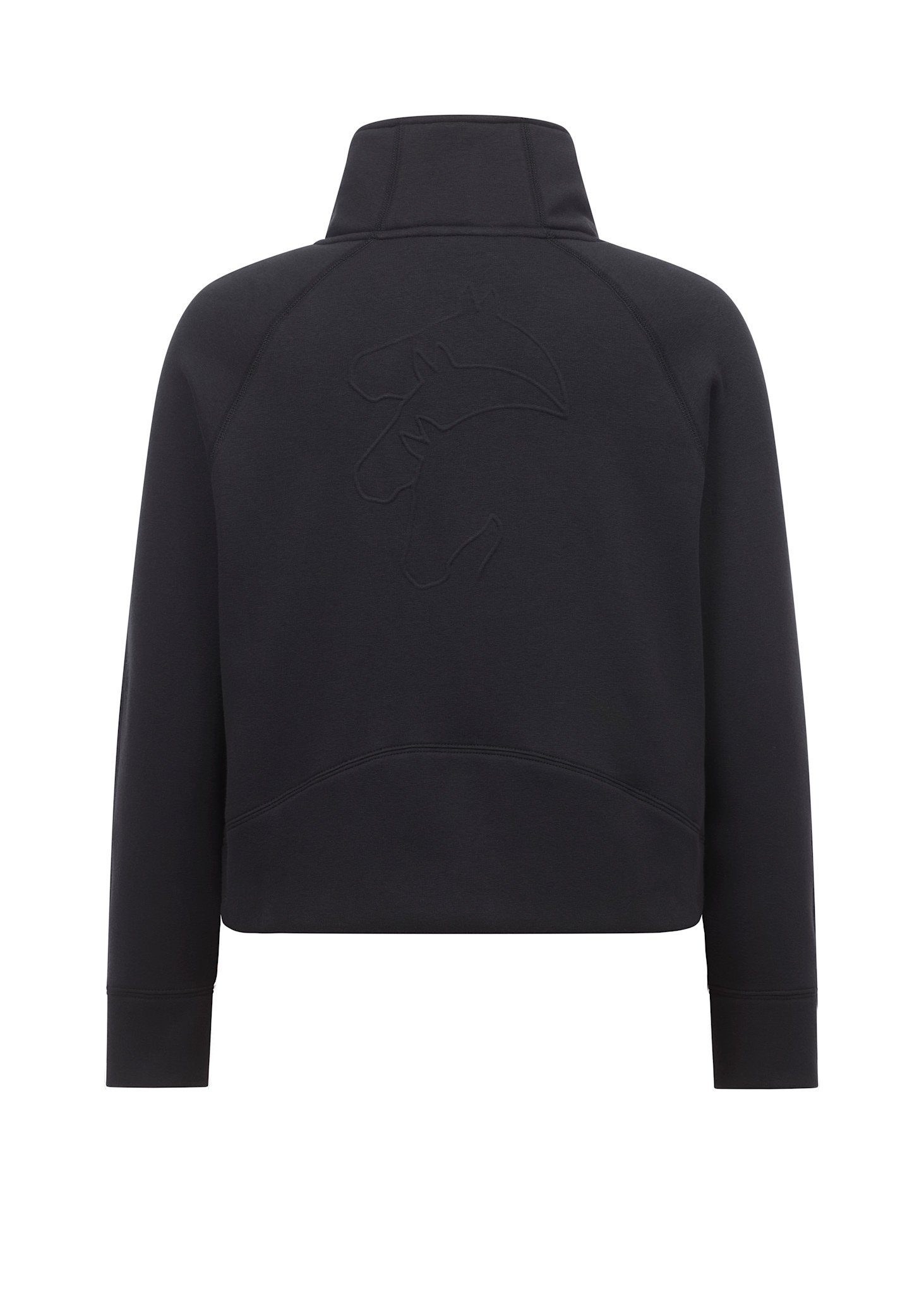 Kerrits Kerrits Etched Equine Half Zip Sweatshirt, Black