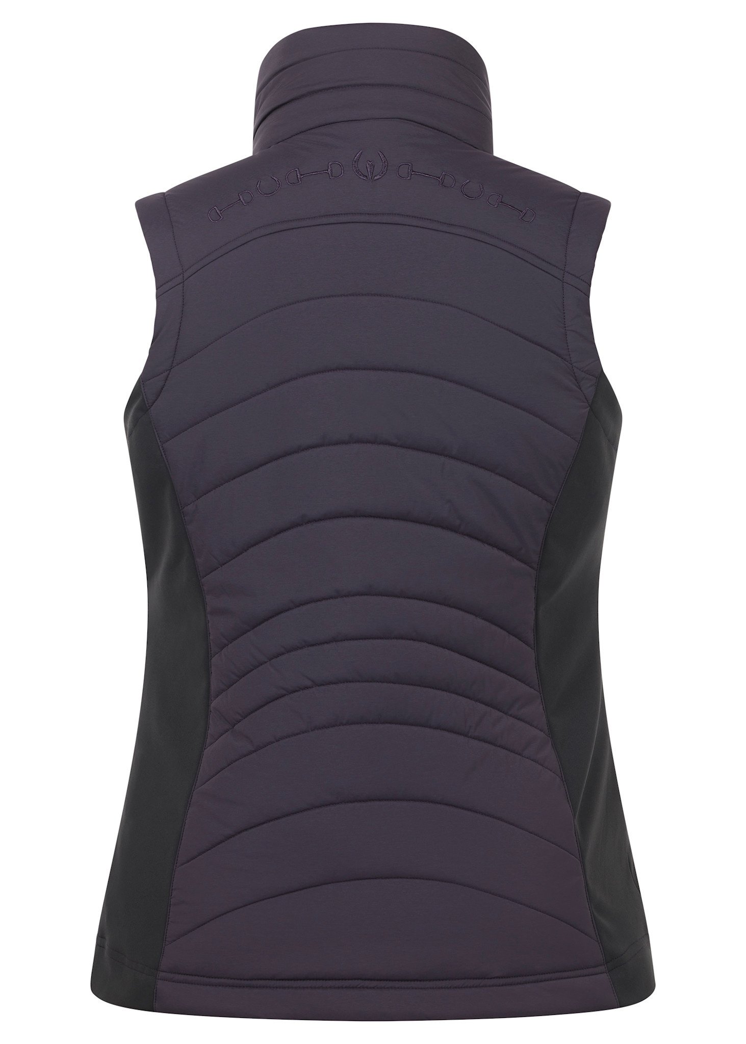 Kerrits Kerrits Counterbalance Quilted Vest, Plumnoir