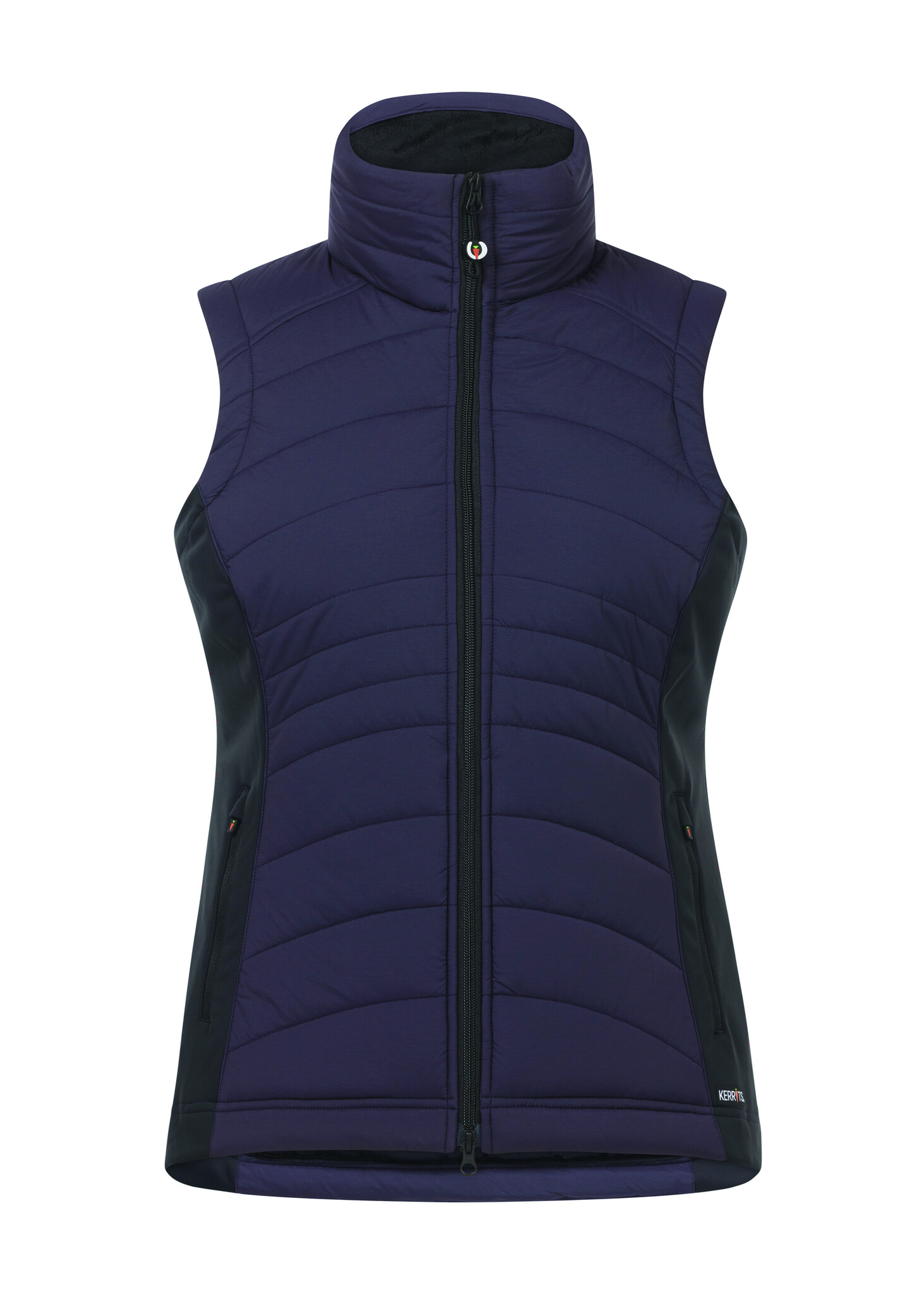 Kerrits Kerrits Counterbalance Quilted Vest, Plumnoir