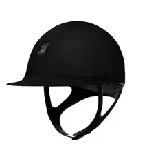 Samshield Samshild Miss Premium 2.0 Alcantara, Top and Frontal Band Alacantart, Trim Mat Blk, Blazon Black Chrome