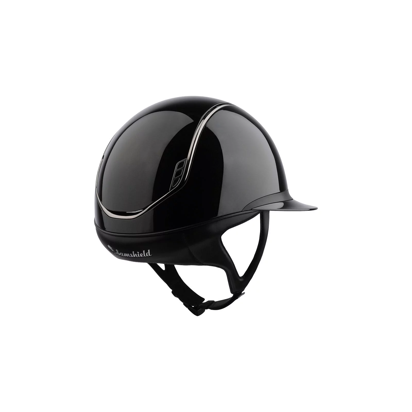 Samshield Miss Shield w/ Liner Glossy Black, Chrome Black