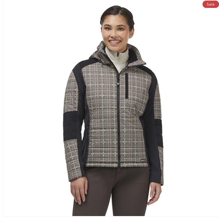 Kerrits Kerrits Bit of Plaid Quilted Jacket