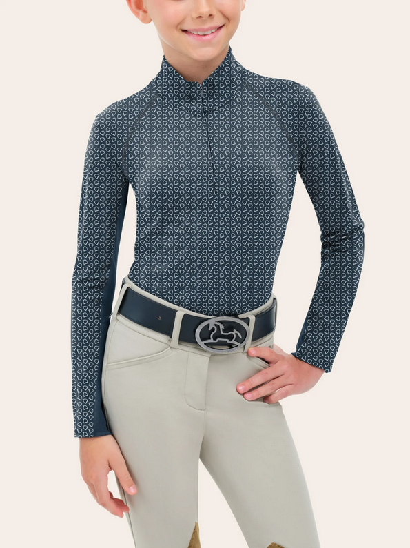 RJ Classics RJ Classics Libby Jr. 2.0 1/4 Zip Shirt , Stirrups