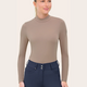 RJ Classics RJ Classics Jemma Mock Neck Shirt, Truffle