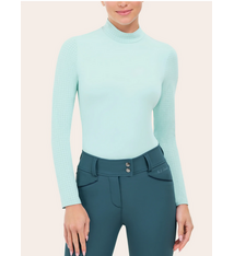 RJ Classics RJ Classics Jemma Mock Neck Shirt, Icy Mist