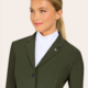 RJ Classic Harmony Mesh Evo Show Coat Khaki Green