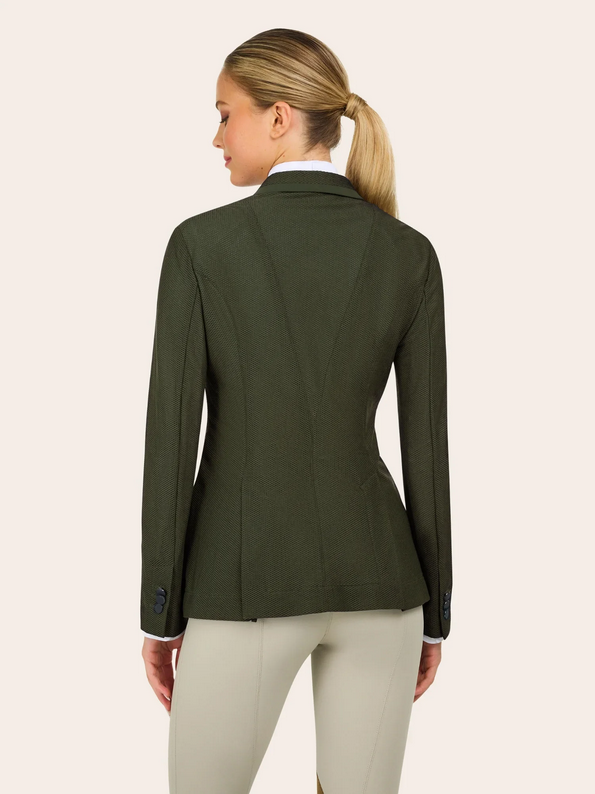 RJ Classic Harmony Mesh Evo Show Coat Khaki Green
