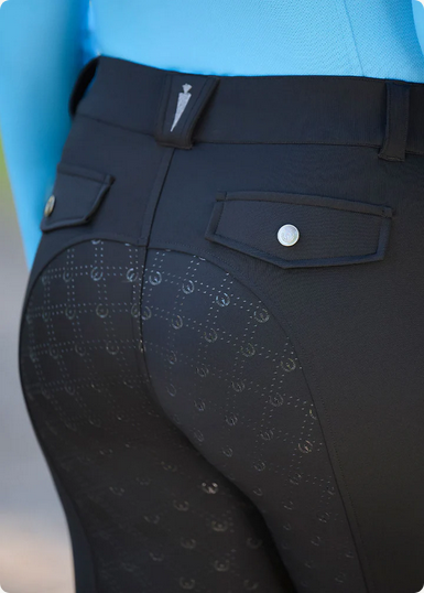 Kerrits Kerrits Free MotionCoolcore Full Seat Breech , Black