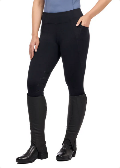 Kerrits Kerrits Coolcore Powerlite Knee Patch Pocket Tight, Black