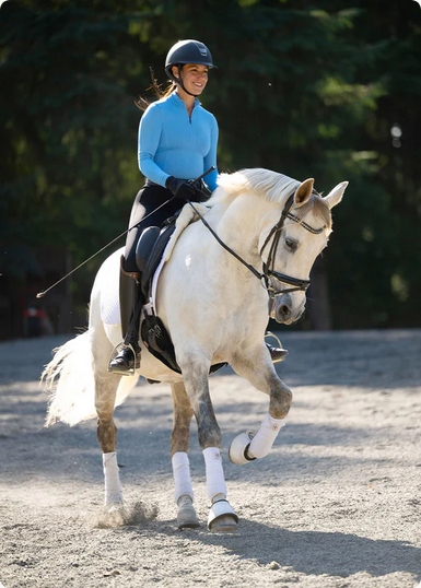 Kerrits Kerrits Serenity Coolcore Long Sleeve Shirt, Oasis Blue