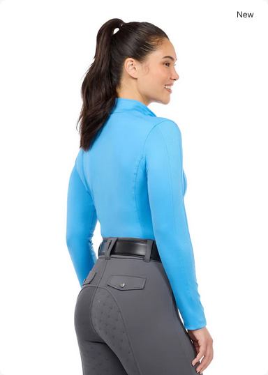 Kerrits Kerrits Serenity Coolcore Long Sleeve Shirt, Oasis Blue