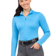 Kerrits Kerrits Serenity Coolcore Long Sleeve Shirt, Oasis Blue