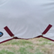 Weatherbeeta WEATHERBEETA COMFITEC ESSENTIAL FLY SHEET COMBO WHITE/BURGUNDY
