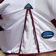 Weatherbeeta WEATHERBEETA COMFITEC ESSENTIAL FLY SHEET WHITE/BURGUNDY