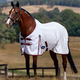 Weatherbeeta WEATHERBEETA COMFITEC ESSENTIAL FLY SHEET WHITE/BURGUNDY